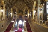 Madžarski parlament, notranjost