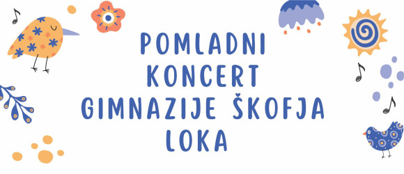 Pomladni koncert gimnazijskih pevskih zborov 