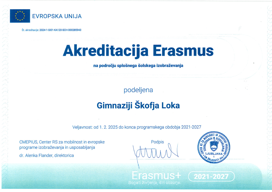 Akreditacija Erasmus